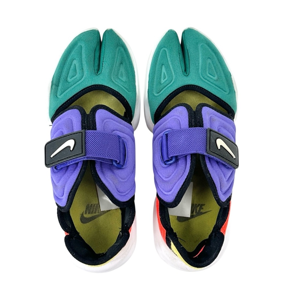 NIKE Aqua Rift Indigo Burst Lowtop Tabi Toe Clog Sneakers in Original Mashup